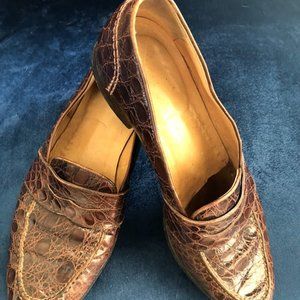 COPY - Genuine Crocodile Vintage Men's Loafers